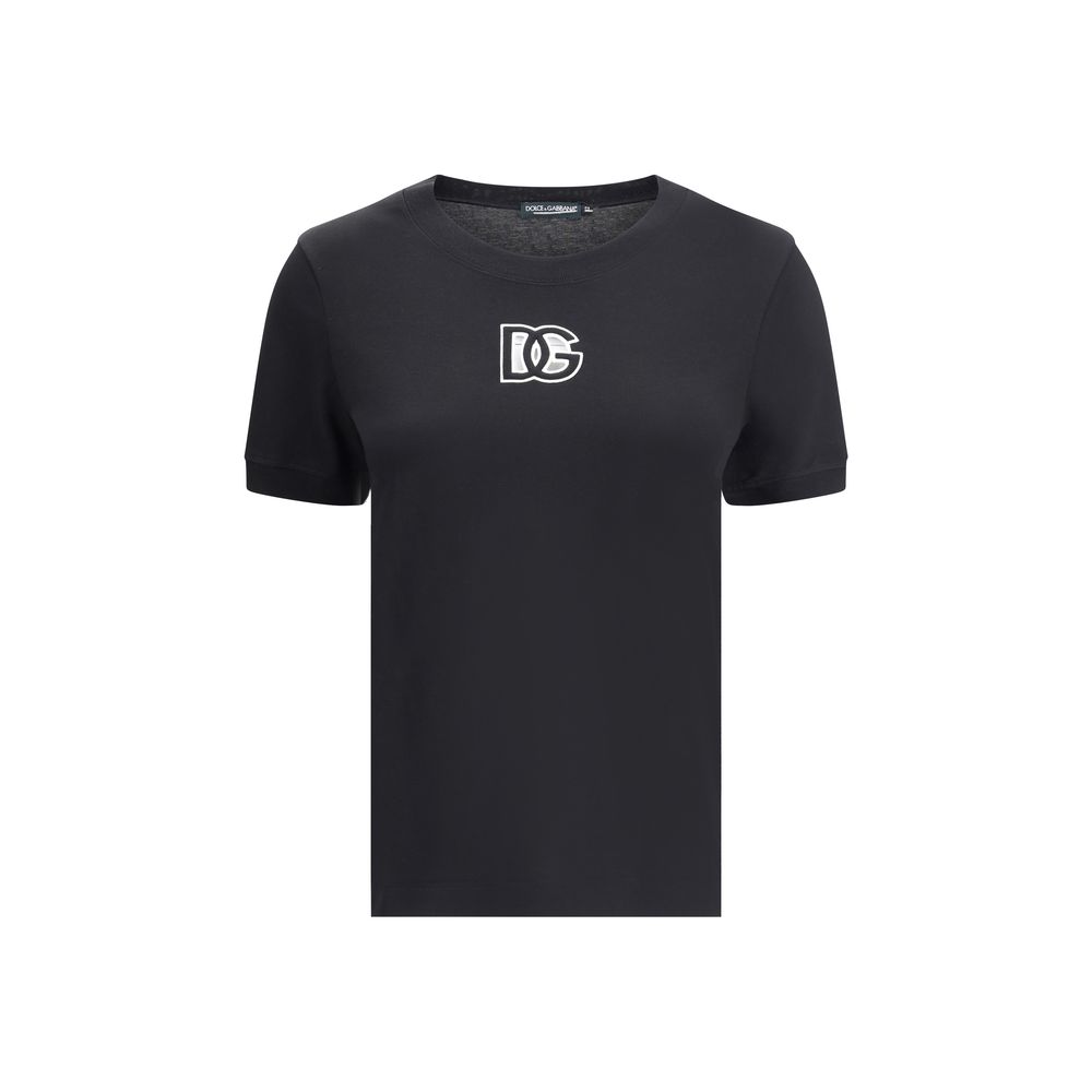 Black Cotton T-Shirt