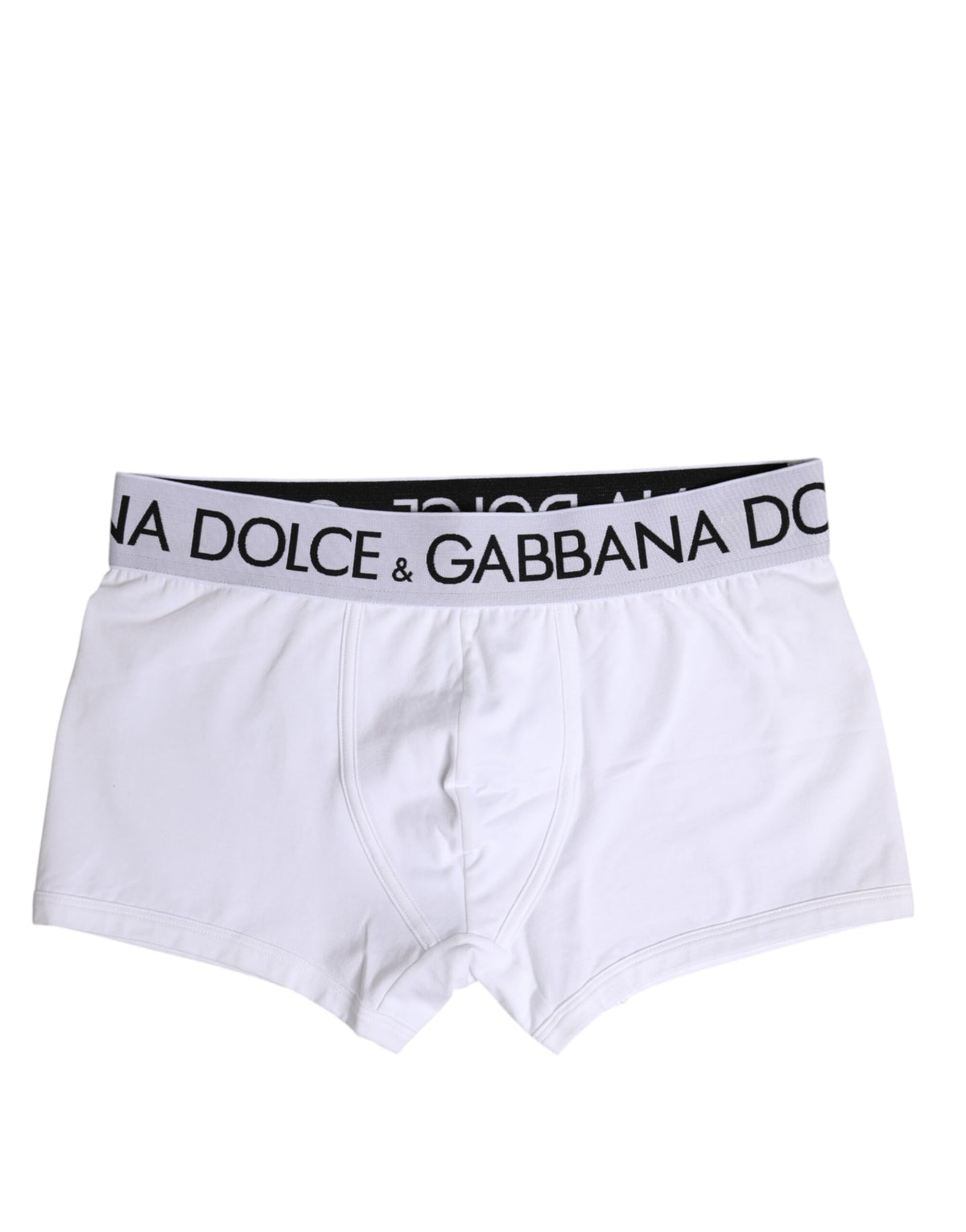 White Cotton Stretch Regular Boxer Underwear