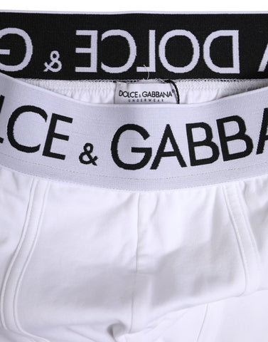 White Cotton Stretch Regular Boxer Underwear