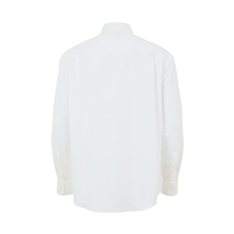 White Cotton Dress Shirt