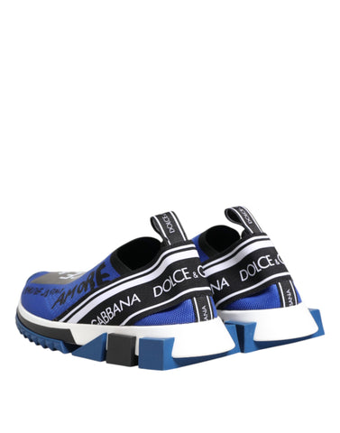 Blue Logo Low Top Sorrento Sneakers Shoes