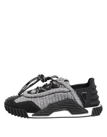 Black Gray NS1 Low Top Sneakers Shoes