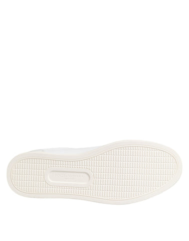 Białe skórzane trampki Crown Bee Low Top