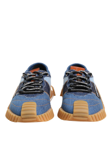 Blue Lace Up Low Top NS1 Sneakers Shoes