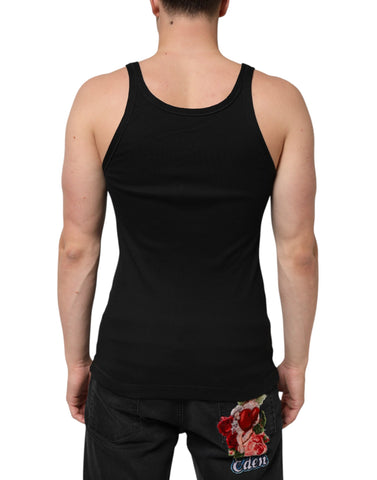 Black Tank Sleeveless Underwear Men T-shirt
