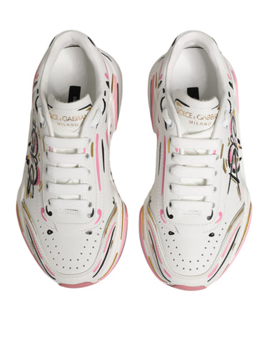 Multicolor Hand Painted DAYMASTER Sneaker Shoes