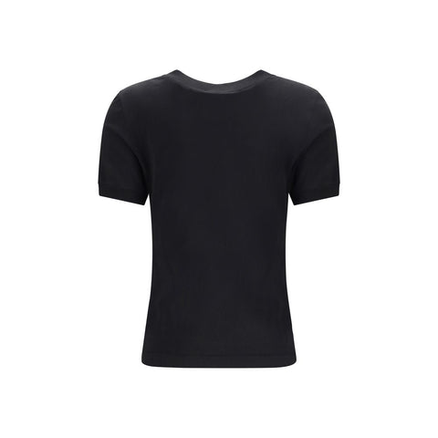 Black Cotton T-Shirt