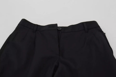 Black High Waist Skinny Trouser STAFF Pants