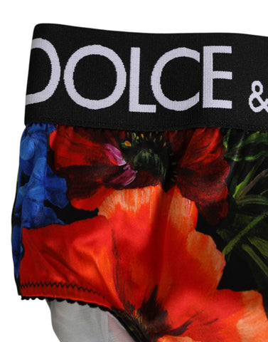 Multicolor Floral Print High Waist Panty Underwear