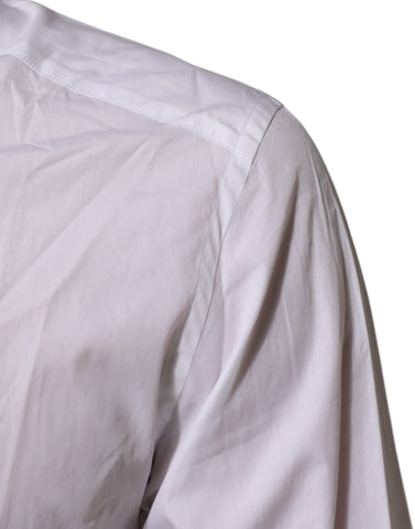 White Crown Collared GOLD Formal Dress  Shirt