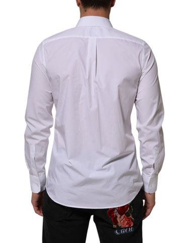 White Cotton MARTINI Men Formal Dress Shirt