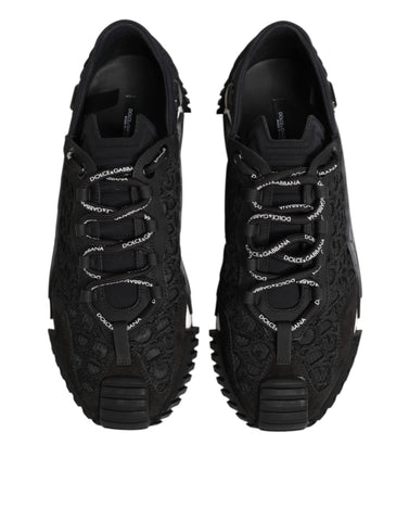 Black Logo Lace Low Top NS1 Sneaker Shoes
