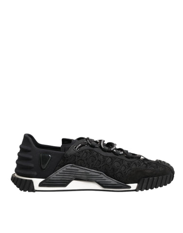 Black Logo Lace Low Top NS1 Sneaker Shoes