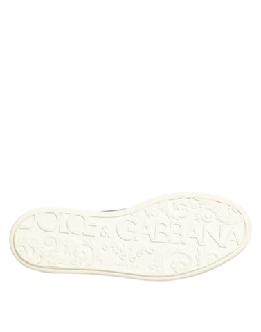 Black Leather Lace Up Low Top Sneakers Shoes