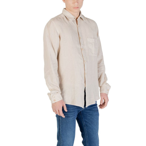 Beige Linen Shirt