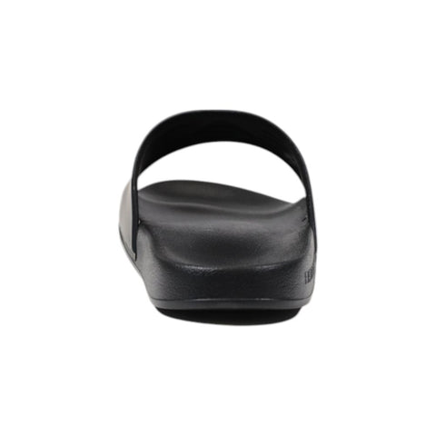 Black And White Pvc Slippers