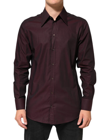 Violet GOLD Cotton Collared Dress Formal Shirt