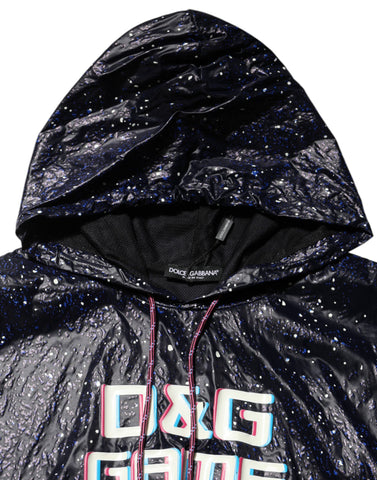 Blue D&G Game Hooded Men Sweatshirt Sweater