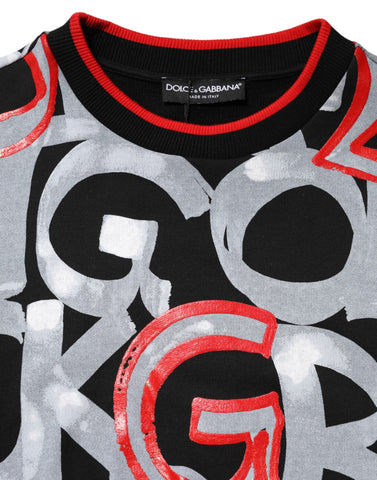 Multicolor D&G Monogram Sweatshirt Sweater