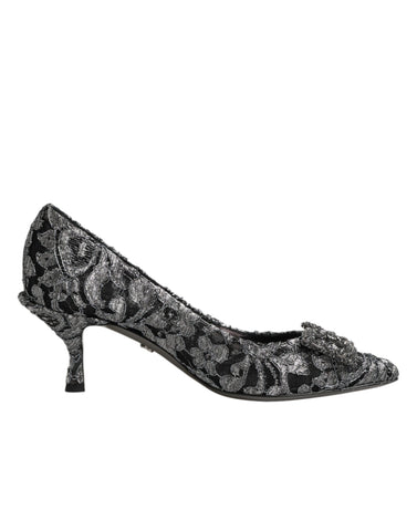 Silver Lace DG Amore Heels Pumps Shoes