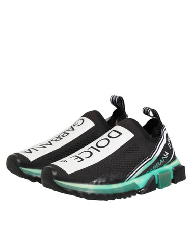 Czarne, wsuwane buty sportowe Sorrento dla mężczyzn