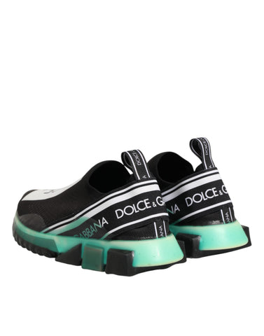 Czarne, wsuwane buty sportowe Sorrento dla mężczyzn