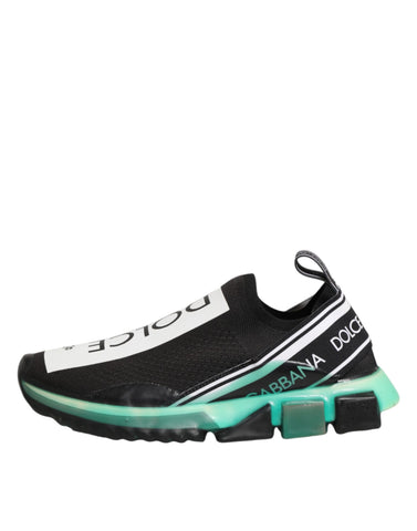 Czarne, wsuwane buty sportowe Sorrento dla mężczyzn