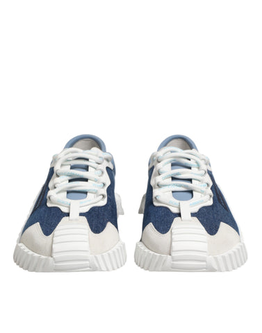 Wielokolorowe bawełniane niskie trampki NS1