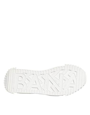 Wielokolorowe bawełniane niskie trampki NS1