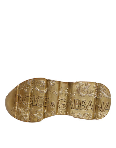 White Gold Daymaster Low Top Sneakers Shoes