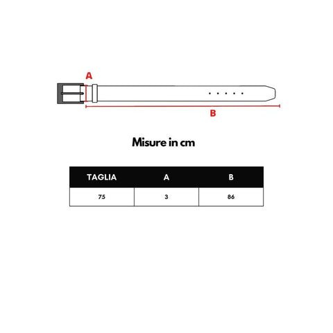 Gold Leather Regular Belt