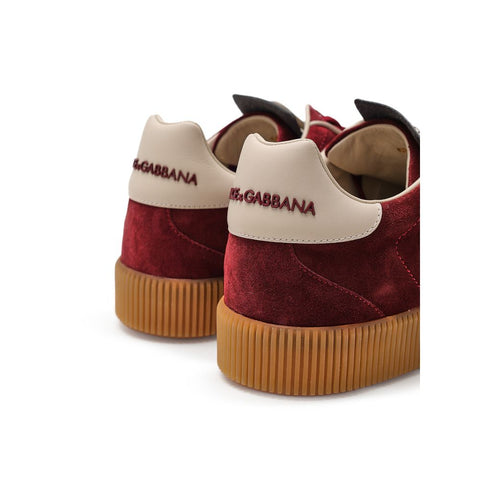 Białe skórzane trampki za kostkę