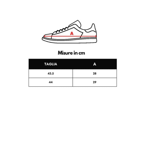 Bordeaux Leather Low Top Sneakers