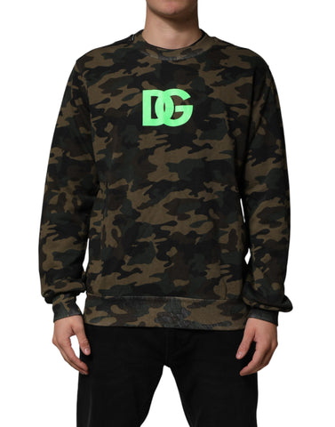 Multicolor Camouflage Men Sweatshirt  Sweater
