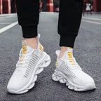 Unisex oddychające sneakersy do biegania – lekkie casualowe buty sportowe