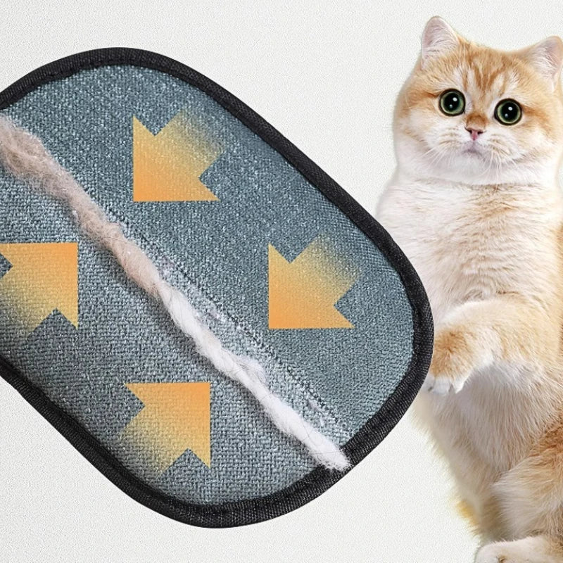 Guante reutilizable para eliminar pelo de mascotas en ropa y muebles
