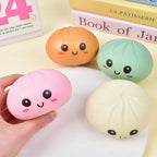 Kolorowa zabawka antystresowa Dumpling Squishy – powoli rosnąca piłka do dekompresji