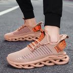 Unisex oddychające sneakersy do biegania – lekkie casualowe buty sportowe