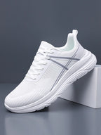 Męskie oddychające siateczkowe buty do biegania – lekkie, antypoślizgowe sneakersy sportowe