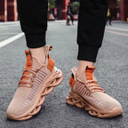 Unisex oddychające sneakersy do biegania – lekkie casualowe buty sportowe