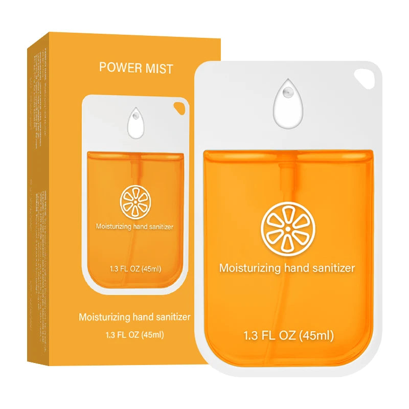 Spray igienizzante mani portatile istantaneo 45ml – Nebulizzatore da viaggio senza risciacquo