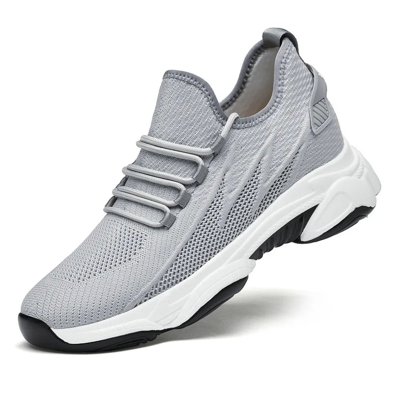 Men’s Height Increasing Sneakers – 10cm 8cm 6cm Elevator Casual Shoes