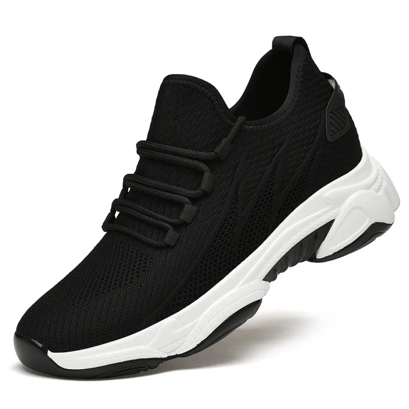Men’s Height Increasing Sneakers – 10cm 8cm 6cm Elevator Casual Shoes