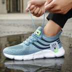 Męskie oddychające siateczkowe buty do biegania