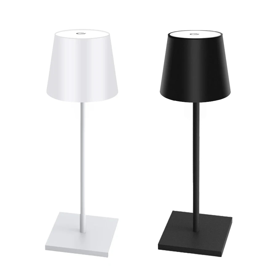 Lampka biurkowa LED z akumulatorem – sterowanie dotykowe i regulacja jasności Drugie zdjęcie produktu
