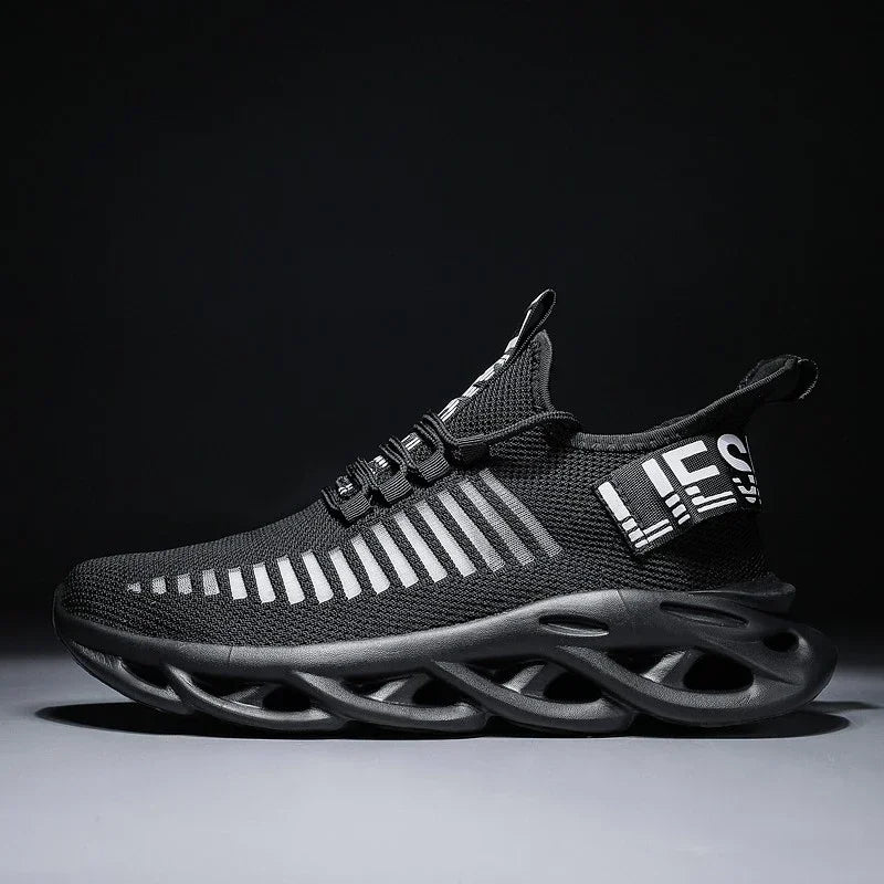 Unisex oddychające sneakersy do biegania – lekkie casualowe buty sportowe