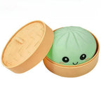 Kolorowa zabawka antystresowa Dumpling Squishy – powoli rosnąca piłka do dekompresji