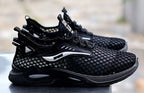 Męskie sneakersy do biegania z lodowym jedwabiem i siateczką – lekkie, oddychające buty sportowe