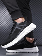 Męskie oddychające siateczkowe buty do biegania – lekkie, antypoślizgowe sneakersy sportowe