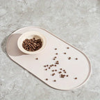 Alfombrilla de alimentación impermeable antideslizante para gatos y perros
